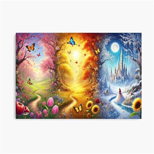 Puzzle 300 Teile,Puzzles Für Erwachsene,Herausforderndes Rätsel,Pädagogisches Spiel Puzzlespiele für Die Ganze Familie,Dekoration Geschenke - Traumlandschaft Puzzle 300 Teile,Puzzles Für Erwachsene,Herausforderndes Rätsel,Pädagogisches Spiel Puzzlespiele für Die Ganze Familie,Dekoration Geschenke - Traumlandschaft von Yoonqun