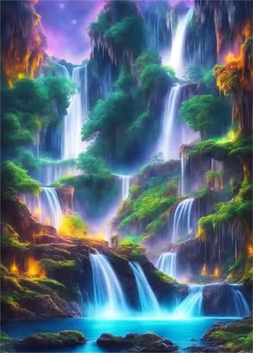 Puzzle 300 Teile,Puzzles für Erwachsene,Herausforderndes Rätsel,Pädagogisches Spiel Puzzlespiele für Die Ganze Familie,Dekoration Geschenke - Landschaft Wasserfall Puzzle 300 Teile,Puzzles für Erwachsene,Herausforderndes Rätsel,Pädagogisches Spiel Puzzlespiele für Die Ganze Familie,Dekoration Geschenke - Landschaft Wasserfall von Yoonqun