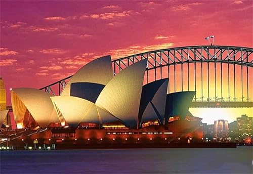 Puzzle 300 Teile,Puzzles für Erwachsene,Herausforderndes Rätsel,Pädagogisches Spiel Puzzlespiele für Die Ganze Familie,Dekoration Geschenke - Sydney Opera House Puzzle 300 Teile,Puzzles für Erwachsene,Herausforderndes Rätsel,Pädagogisches Spiel Puzzlespiele für Die Ganze Familie,Dekoration Geschenke - Sydney Opera House von Yoonqun