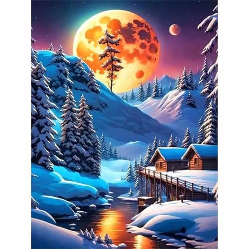 Puzzle 300 Teile,Puzzles für Erwachsene,Herausforderndes Rätsel,Pädagogisches Spiel Puzzlespiele für Die Ganze Familie,Dekoration Geschenke - Wintermondberg Puzzle 300 Teile,Puzzles für Erwachsene,Herausforderndes Rätsel,Pädagogisches Spiel Puzzlespiele für Die Ganze Familie,Dekoration Geschenke - Wintermondberg von Yoonqun