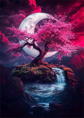 Puzzle 500 Teile,Puzzles Für Erwachsene,Herausforderndes Rätsel,Pädagogisches Spiel Puzzlespiele für Die Ganze Familie,Dekoration Geschenke - Mondbaumfluss Puzzle 500 Teile,Puzzles Für Erwachsene,Herausforderndes Rätsel,Pädagogisches Spiel Puzzlespiele für Die Ganze Familie,Dekoration Geschenke - Mondbaumfluss von Yoonqun