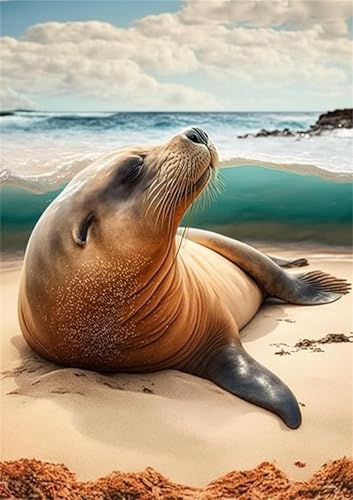 Puzzle 500 Teile,Puzzles Für Erwachsene,Herausforderndes Rätsel,Pädagogisches Spiel Puzzlespiele für Die Ganze Familie,Dekoration Geschenke - Seelöwe Tier Puzzle 500 Teile,Puzzles Für Erwachsene,Herausforderndes Rätsel,Pädagogisches Spiel Puzzlespiele für Die Ganze Familie,Dekoration Geschenke - Seelöwe Tier von Yoonqun