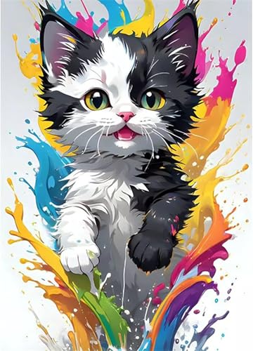 Puzzle 500 Teile,Puzzles für Erwachsene,Herausforderndes Rätsel,Pädagogisches Spiel Puzzlespiele für Die Ganze Familie,Dekoration Geschenke - Aquarell Katze Puzzle 500 Teile,Puzzles für Erwachsene,Herausforderndes Rätsel,Pädagogisches Spiel Puzzlespiele für Die Ganze Familie,Dekoration Geschenke - Aquarell Katze von Yoonqun