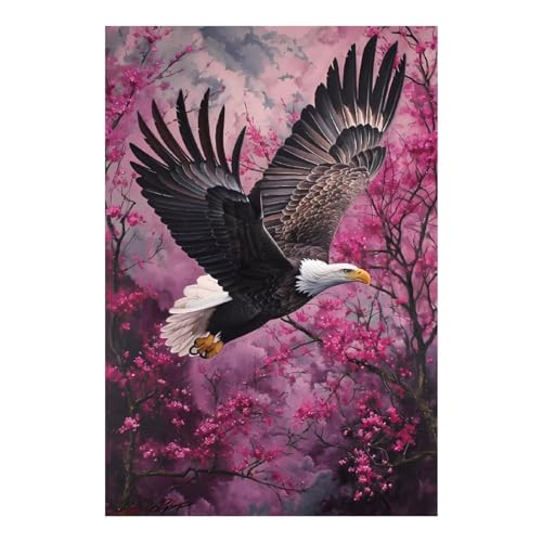 Puzzle 500 Teile,Puzzles für Erwachsene,Herausforderndes Rätsel,Pädagogisches Spiel Puzzlespiele für Die Ganze Familie,Dekoration Geschenke - Blumen Baum Adler Puzzle 500 Teile,Puzzles für Erwachsene,Herausforderndes Rätsel,Pädagogisches Spiel Puzzlespiele für Die Ganze Familie,Dekoration Geschenke - Blumen Baum Adler von Yoonqun