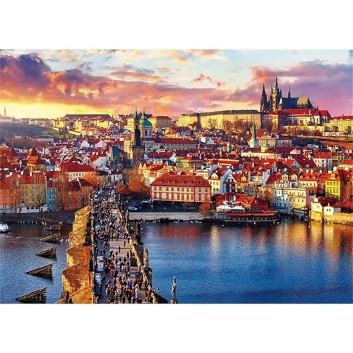 Puzzle 500 Teile,Puzzles für Erwachsene,Herausforderndes Rätsel,Pädagogisches Spiel Puzzlespiele für Die Ganze Familie,Dekoration Geschenke - Europäische Städte Puzzle 500 Teile,Puzzles für Erwachsene,Herausforderndes Rätsel,Pädagogisches Spiel Puzzlespiele für Die Ganze Familie,Dekoration Geschenke - Europäische Städte von Yoonqun