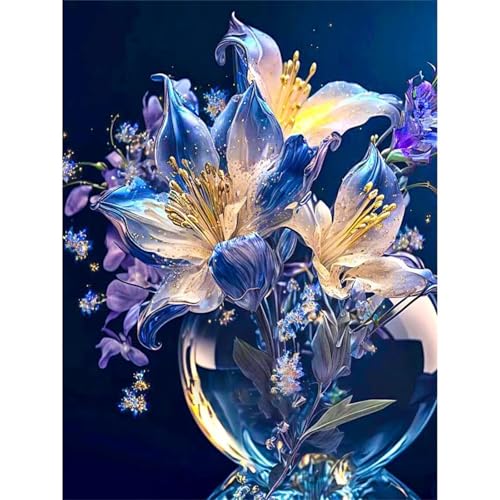 Puzzle 500 Teile,Puzzles für Erwachsene,Herausforderndes Rätsel,Pädagogisches Spiel Puzzlespiele für Die Ganze Familie,Dekoration Geschenke - Fantasie Lilien Blumen Puzzle 500 Teile,Puzzles für Erwachsene,Herausforderndes Rätsel,Pädagogisches Spiel Puzzlespiele für Die Ganze Familie,Dekoration Geschenke - Fantasie Lilien Blumen von Yoonqun
