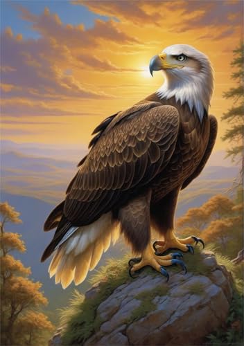 Puzzle 500 Teile,Puzzles für Erwachsene,Herausforderndes Rätsel,Pädagogisches Spiel Puzzlespiele für Die Ganze Familie,Dekoration Geschenke - Malerischer Adler Puzzle 500 Teile,Puzzles für Erwachsene,Herausforderndes Rätsel,Pädagogisches Spiel Puzzlespiele für Die Ganze Familie,Dekoration Geschenke - Malerischer Adler von Yoonqun