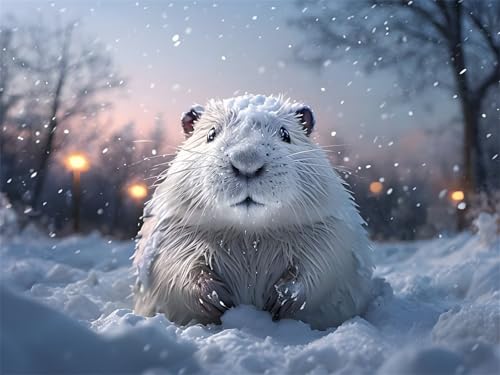 Puzzle 500 Teile,Puzzles für Erwachsene,Herausforderndes Rätsel,Pädagogisches Spiel Puzzlespiele für Die Ganze Familie,Dekoration Geschenke - Meerschweinchen von Yoonqun