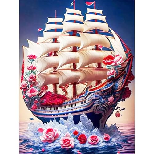 Puzzle 500 Teile,Puzzles für Erwachsene,Herausforderndes Rätsel,Pädagogisches Spiel Puzzlespiele für Die Ganze Familie,Dekoration Geschenke - Segelboot Rose Puzzle 500 Teile,Puzzles für Erwachsene,Herausforderndes Rätsel,Pädagogisches Spiel Puzzlespiele für Die Ganze Familie,Dekoration Geschenke - Segelboot Rose von Yoonqun