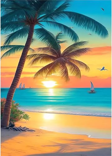Puzzle 500 Teile,Puzzles für Erwachsene,Herausforderndes Rätsel,Pädagogisches Spiel Puzzlespiele für Die Ganze Familie,Dekoration Geschenke - Strand-Kokosnussbaum Puzzle 500 Teile,Puzzles für Erwachsene,Herausforderndes Rätsel,Pädagogisches Spiel Puzzlespiele für Die Ganze Familie,Dekoration Geschenke - Strand-Kokosnussbaum von Yoonqun
