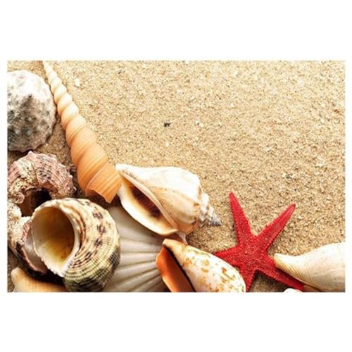 Puzzle 500 Teile,Puzzles für Erwachsene,Herausforderndes Rätsel,Pädagogisches Spiel Puzzlespiele für Die Ganze Familie,Dekoration Geschenke - Strandmuscheln von Yoonqun