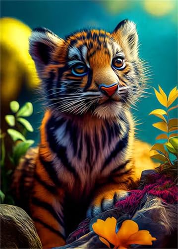 Puzzle 500 Teile,Puzzles für Erwachsene,Herausforderndes Rätsel,Pädagogisches Spiel Puzzlespiele für Die Ganze Familie,Dekoration Geschenke - Tiger süßes Tier Puzzle 500 Teile,Puzzles für Erwachsene,Herausforderndes Rätsel,Pädagogisches Spiel Puzzlespiele für Die Ganze Familie,Dekoration Geschenke - Tiger süßes Tier von Yoonqun