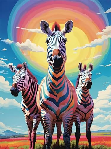 Puzzle 500 Teile,Puzzles für Erwachsene,Herausforderndes Rätsel,Pädagogisches Spiel Puzzlespiele für Die Ganze Familie,Dekoration Geschenke - Zebras Regenbogen Puzzle 500 Teile,Puzzles für Erwachsene,Herausforderndes Rätsel,Pädagogisches Spiel Puzzlespiele für Die Ganze Familie,Dekoration Geschenke - Zebras Regenbogen von Yoonqun