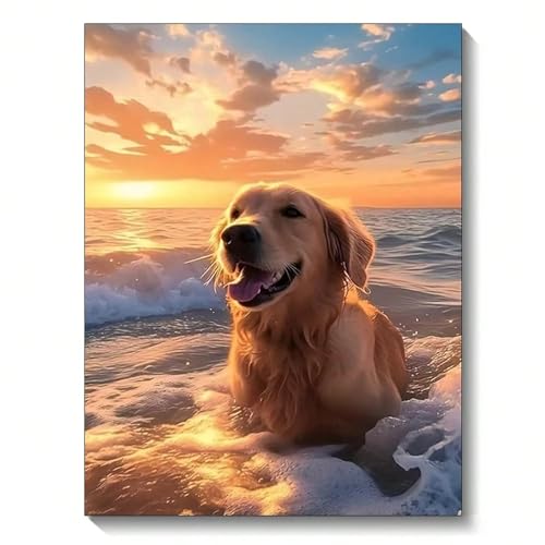 Puzzle 60 Teile,Puzzles Für Erwachsene,Herausforderndes Rätsel,Pädagogisches Spiel Puzzlespiele für Die Ganze Familie,Dekoration Geschenke - Glücklicher Golden Retriever Puzzle 60 Teile,Puzzles Für Erwachsene,Herausforderndes Rätsel,Pädagogisches Spiel Puzzlespiele für Die Ganze Familie,Dekoration Geschenke - Glücklicher Golden Retriever von Yoonqun