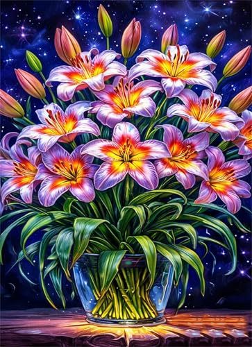 Puzzle 60 Teile,Puzzles Für Erwachsene,Herausforderndes Rätsel,Pädagogisches Spiel Puzzlespiele für Die Ganze Familie,Dekoration Geschenke - Lilienstraußvase Puzzle 60 Teile,Puzzles Für Erwachsene,Herausforderndes Rätsel,Pädagogisches Spiel Puzzlespiele für Die Ganze Familie,Dekoration Geschenke - Lilienstraußvase von Yoonqun