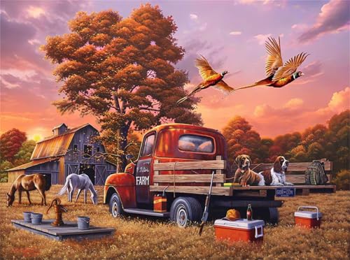 Puzzle 700 Teile,Puzzles Für Erwachsene,Herausforderndes Rätsel,Pädagogisches Spiel Puzzlespiele für Die Ganze Familie,Dekoration Geschenke - Bauernhof-LKW-Tiere Puzzle 700 Teile,Puzzles Für Erwachsene,Herausforderndes Rätsel,Pädagogisches Spiel Puzzlespiele für Die Ganze Familie,Dekoration Geschenke - Bauernhof-LKW-Tiere von Yoonqun