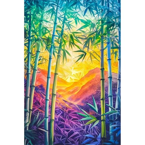 Puzzle 700 Teile,Puzzles für Erwachsene,Herausforderndes Rätsel,Pädagogisches Spiel Puzzlespiele für Die Ganze Familie,Dekoration Geschenke - Bambuslandschaft von Yoonqun