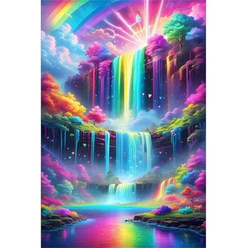 Puzzle 700 Teile,Puzzles für Erwachsene,Herausforderndes Rätsel,Pädagogisches Spiel Puzzlespiele für Die Ganze Familie,Dekoration Geschenke - Regenbogen Wasserfälle Puzzle 700 Teile,Puzzles für Erwachsene,Herausforderndes Rätsel,Pädagogisches Spiel Puzzlespiele für Die Ganze Familie,Dekoration Geschenke - Regenbogen Wasserfälle von Yoonqun