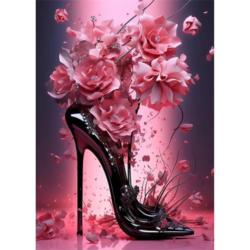 Puzzle 90 Teile,Puzzles Für Erwachsene,Herausforderndes Rätsel,Pädagogisches Spiel Puzzlespiele für Die Ganze Familie,Dekoration Geschenke - High Heels Blumen Puzzle 90 Teile,Puzzles Für Erwachsene,Herausforderndes Rätsel,Pädagogisches Spiel Puzzlespiele für Die Ganze Familie,Dekoration Geschenke - High Heels Blumen von Yoonqun