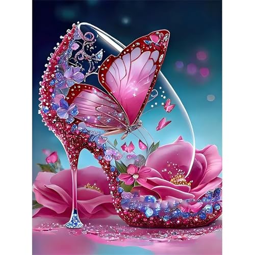 Puzzle 90 Teile,Puzzles Für Erwachsene,Herausforderndes Rätsel,Pädagogisches Spiel Puzzlespiele für Die Ganze Familie,Dekoration Geschenke - Schmetterling High Heels Puzzle 90 Teile,Puzzles Für Erwachsene,Herausforderndes Rätsel,Pädagogisches Spiel Puzzlespiele für Die Ganze Familie,Dekoration Geschenke - Schmetterling High Heels von Yoonqun