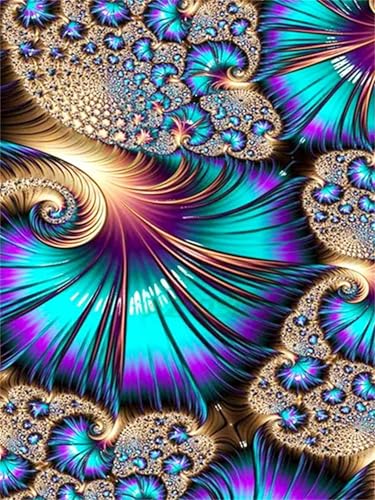 Puzzles 1000 Teile, Abstraktes Mandala Puzzle für Erwachsene,75x50cm Puzzle Lernspiel Herausforderung Spielzeug 1000 Teile Puzzles für Erwachsene Kinder von Yoonqun
