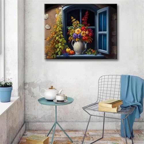 Puzzles 1000 Teile, Fensterbanksträuße Puzzle für Erwachsene,78x53cm Puzzle Lernspiel Herausforderung Spielzeug 1000 Teile Puzzles für Erwachsene Kinder Puzzles 1000 Teile, Fensterbanksträuße Puzzle für Erwachsene,78x53cm Puzzle Lernspiel Herausforderung Spielzeug 1000 Teile Puzzles für Erwachsene Kinder von Yoonqun