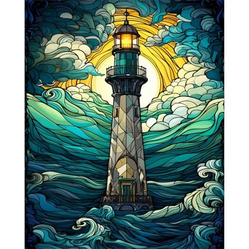 Puzzles 1000 Teile, Leuchtturm Meer Puzzle für Erwachsene,78x53cm Puzzle Lernspiel Herausforderung Spielzeug 1000 Teile Puzzles für Erwachsene Kinder von Yoonqun