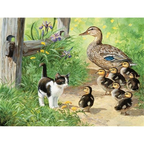 Puzzles 1000 Teile, Nutztiere Puzzle für Erwachsene,75x50cm Puzzle Lernspiel Herausforderung Spielzeug 1000 Teile Puzzles für Erwachsene Kinder von Yoonqun