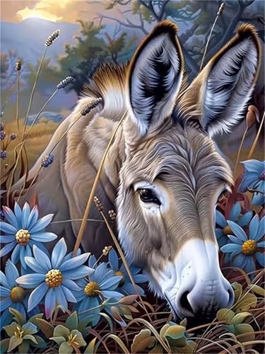 Puzzles 1000 Teile, Puzzle Für Erwachsene,75x50 cm Puzzle Lernspiel Herausforderung Spielzeug 1000 Tier Esel Blumen Puzzles für Erwachsene Puzzles 1000 Teile, Puzzle Für Erwachsene,75x50 cm Puzzle Lernspiel Herausforderung Spielzeug 1000 Tier Esel Blumen Puzzles für Erwachsene von Yoonqun