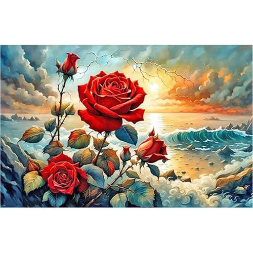 Puzzles 1000 Teile, Sonnenuntergang am Rosenmeer Puzzle für Erwachsene,78x53cm Puzzle Lernspiel Herausforderung Spielzeug 1000 Teile Puzzles für Erwachsene Kinder Puzzles 1000 Teile, Sonnenuntergang am Rosenmeer Puzzle für Erwachsene,78x53cm Puzzle Lernspiel Herausforderung Spielzeug 1000 Teile Puzzles für Erwachsene Kinder von Yoonqun
