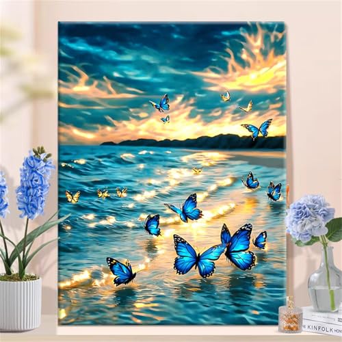 Puzzles 1000 Teile, Strandschmetterlinge Puzzle für Erwachsene,78x53cm Puzzle Lernspiel Herausforderung Spielzeug 1000 Teile Puzzles für Erwachsene Kinder von Yoonqun