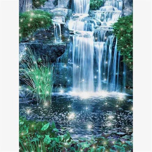 Puzzles 1000 Teile, Wasserfall Puzzle für Erwachsene,75x50cm Puzzle Lernspiel Herausforderung Spielzeug 1000 Teile Puzzles für Erwachsene Kinder von Yoonqun