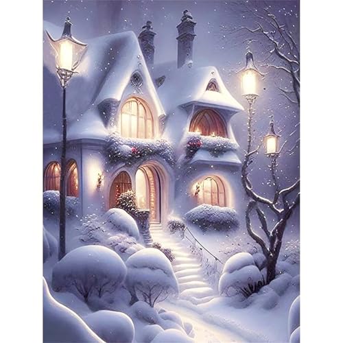 Puzzles 1000 Teile, Winter Lodge Puzzle für Erwachsene,75x50cm Puzzle Lernspiel Herausforderung Spielzeug 1000 Teile Puzzles für Erwachsene Kinder von Yoonqun