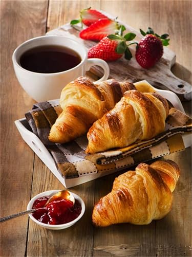 Puzzles 120 Teile, Bäckerei Kaffee Puzzle für Erwachsene,25x20cm Puzzle Lernspiel Herausforderung Spielzeug 120 Teile Puzzles für Erwachsene Kinder von Yoonqun