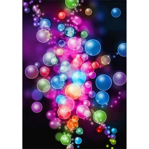 Puzzles 120 Teile, Bunte Blasen Puzzle für Erwachsene,28x23cm Puzzle Lernspiel Herausforderung Spielzeug 120 Teile Puzzles für Erwachsene Kinder von Yoonqun