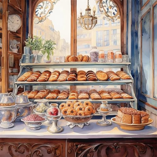 Puzzles 120 Teile, Puzzle Für Erwachsene, 20x20 cm Puzzle Lernspiel Herausforderung Spielzeug 120 Teile Brotladen Lebensmittel Puzzles für Erwachsene Puzzles 120 Teile, Puzzle Für Erwachsene, 20x20 cm Puzzle Lernspiel Herausforderung Spielzeug 120 Teile Brotladen Lebensmittel Puzzles für Erwachsene von Yoonqun
