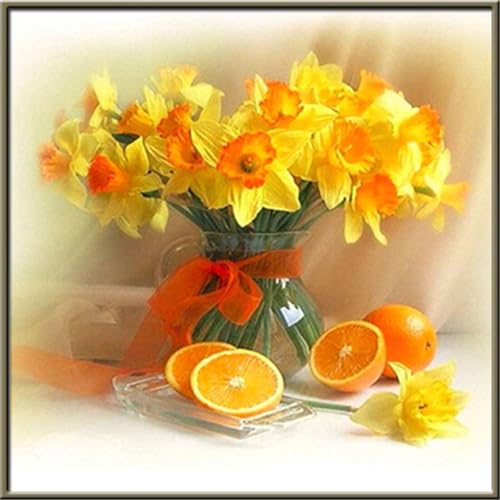 Puzzles 120 Teile, Puzzle Für Erwachsene, 20x20 cm Puzzle Lernspiel Herausforderung Spielzeug 120 Teile Gelbe Blütenfrucht Puzzles für Erwachsene von Yoonqun