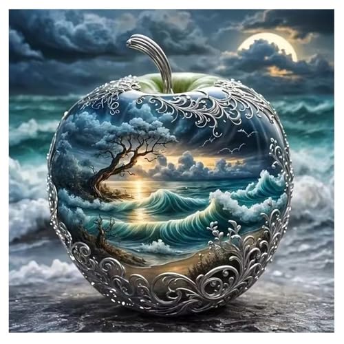 Puzzles 120 Teile, Puzzle Für Erwachsene, 20x20 cm Puzzle Lernspiel Herausforderung Spielzeug 120 Teile Landschaft Obst Puzzles für Erwachsene von Yoonqun