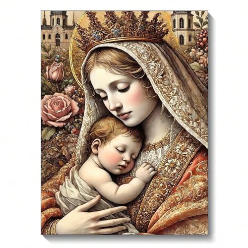 Puzzles 120 Teile, Puzzle Für Erwachsene,25x20 cm Puzzle Lernspiel Herausforderung Spielzeug 120 Jungfrau Maria Puzzles für Erwachsene Puzzles 120 Teile, Puzzle Für Erwachsene,25x20 cm Puzzle Lernspiel Herausforderung Spielzeug 120 Jungfrau Maria Puzzles für Erwachsene von Yoonqun