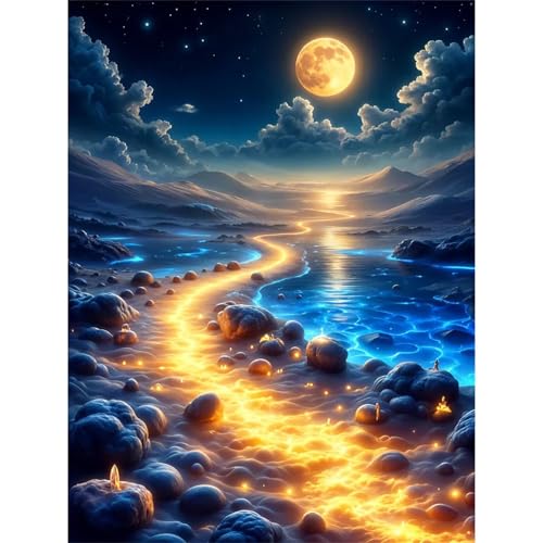 Puzzles 120 Teile, Puzzle Für Erwachsene,25x20 cm Puzzle Lernspiel Herausforderung Spielzeug 120 Mondscheinmeer Puzzles für Erwachsene Puzzles 120 Teile, Puzzle Für Erwachsene,25x20 cm Puzzle Lernspiel Herausforderung Spielzeug 120 Mondscheinmeer Puzzles für Erwachsene von Yoonqun