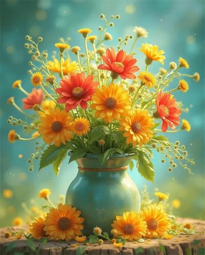 Puzzles 120 Teile, Schöner Blumenstrauß Puzzle für Erwachsene,25x20cm Puzzle Lernspiel Herausforderung Spielzeug 120 Teile Puzzles für Erwachsene Kinder von Yoonqun
