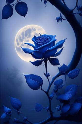 Puzzles 1200 Teile, Blaue Rosen Mond Puzzle für Erwachsene,75x50cm Puzzle Lernspiel Herausforderung Spielzeug 1200 Teile Puzzles für Erwachsene Kinder Puzzles 1200 Teile, Blaue Rosen Mond Puzzle für Erwachsene,75x50cm Puzzle Lernspiel Herausforderung Spielzeug 1200 Teile Puzzles für Erwachsene Kinder von Yoonqun
