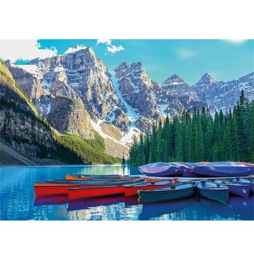 Puzzles 1200 Teile, Moraine Lake Puzzle für Erwachsene,78x53cm Puzzle Lernspiel Herausforderung Spielzeug 1200 Teile Puzzles für Erwachsene Kinder Puzzles 1200 Teile, Moraine Lake Puzzle für Erwachsene,78x53cm Puzzle Lernspiel Herausforderung Spielzeug 1200 Teile Puzzles für Erwachsene Kinder von Yoonqun