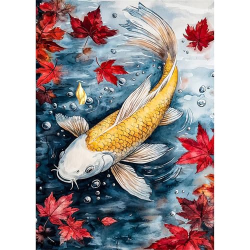Puzzles 1200 Teile, Puzzle Für Erwachsene,75x50 cm Puzzle Lernspiel Herausforderung Spielzeug 1200 Koi-Ahornblatt Puzzles für Erwachsene Puzzles 1200 Teile, Puzzle Für Erwachsene,75x50 cm Puzzle Lernspiel Herausforderung Spielzeug 1200 Koi-Ahornblatt Puzzles für Erwachsene von Yoonqun
