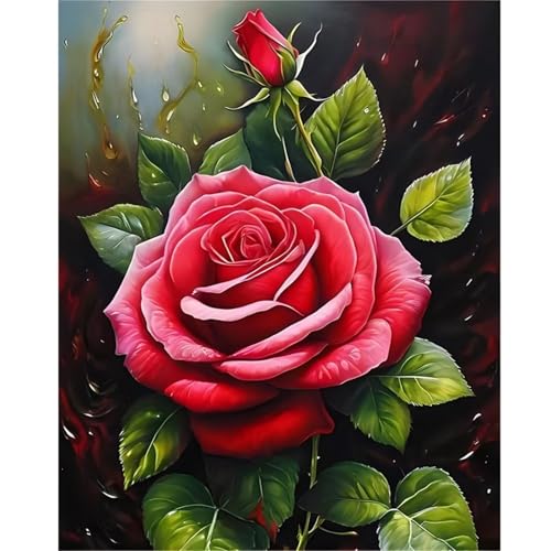Puzzles 1200 Teile, Rosenpflanze Puzzle für Erwachsene,75x50cm Puzzle Lernspiel Herausforderung Spielzeug 1200 Teile Puzzles für Erwachsene Kinder von Yoonqun
