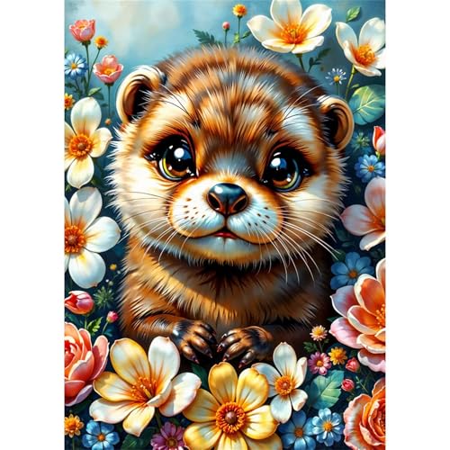 Puzzles 1314 Teile, Puzzle Für Erwachsene,75x50 cm Puzzle Lernspiel Herausforderung Spielzeug 1314 Blumentiere Puzzles für Erwachsene von Yoonqun