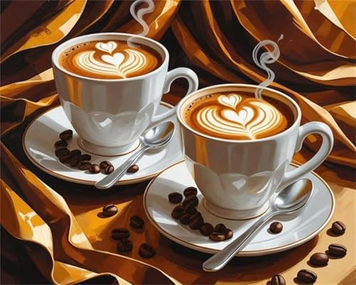 Puzzles 1500 Teile, Puzzle Für Erwachsene,87x57 cm Puzzle Lernspiel Herausforderung Spielzeug 1500 Köstlicher Kaffee Puzzles für Erwachsene von Yoonqun