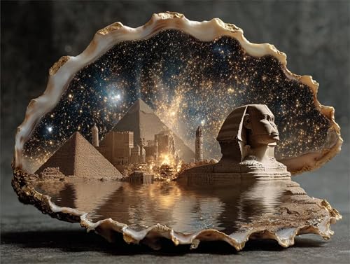 Puzzles 1500 Teile, Puzzle Für Erwachsene,87x57 cm Puzzle Lernspiel Herausforderung Spielzeug 1500 Muscheln Ägyptische Landschaft Puzzles für Erwachsene Puzzles 1500 Teile, Puzzle Für Erwachsene,87x57 cm Puzzle Lernspiel Herausforderung Spielzeug 1500 Muscheln Ägyptische Landschaft Puzzles für Erwachsene von Yoonqun
