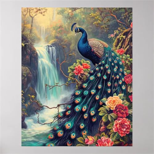 Puzzles 1500 Teile, Puzzle Für Erwachsene,87x57 cm Puzzle Lernspiel Herausforderung Spielzeug 1500 Wasserfall Landschaft Pfau Puzzles für Erwachsene Puzzles 1500 Teile, Puzzle Für Erwachsene,87x57 cm Puzzle Lernspiel Herausforderung Spielzeug 1500 Wasserfall Landschaft Pfau Puzzles für Erwachsene von Yoonqun