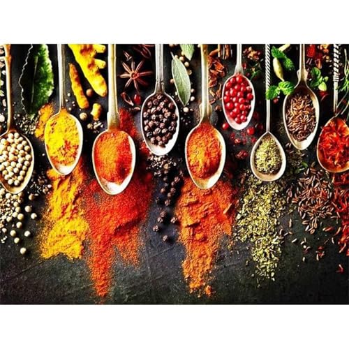 Puzzles 200 Teile, Küchengewürze Puzzle für Erwachsene,35x25cm Puzzle Lernspiel Herausforderung Spielzeug 200 Teile Puzzles für Erwachsene Kinder von Yoonqun